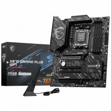 Placa Mãe MSI X870 Gaming PLUS WIFI, Chipset X870, AMD AM5, ATX, DDR5