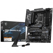 Placa Mãe MSI Z890 Gaming Plus WIFI, Chipset Z890, Intel LGA 1851, ATX, DDR5, 911-7E34-002
