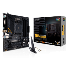 Placa Mãe ASUS TUF GAMING B550M-E WIFI, Chipset B550, AM4, Aura, mATX, DDR4, 90MB17T0-M0EAY0