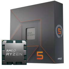 Processador AMD Ryzen 5 7600X 4.7GHz (5.3GHz Turbo), 6-Cores 12-Threads, AM5, Sem Cooler, 100-100000593WOF