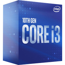 Processador Intel Core i3 10100 3.60GHz (4.30GHz Turbo), 10ª Geração, 4-Cores 8-Threads, LGA 1200, BX8070110100