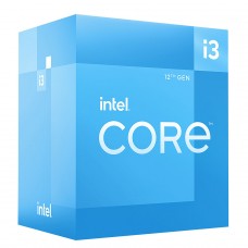 Processador Intel Core i3 12100, 3.3GHz (4.3GHz Turbo), 12ª Geração, 4-Cores 8-Threads, LGA 1700, Com Cooler, BX8071512100