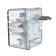 Protetor CLAMPER Energia 3 LCF, 3 Tomadas, 3 Pinos, 10 Amperes, Bivolt, Transparente