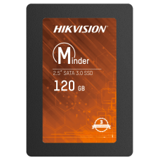 SSD Hikvision Minder, 120GB, Sata III, Leitura 460MBs e Gravação 360MBs, HS-SSD-Minder(S)/120G
