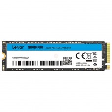 SSD Lexar NM610 Pro, 500GB, M.2 NVMe, leitura De 3000MBs, Gravação 1700MBs, Preto, LNM610P500G-RNNNG