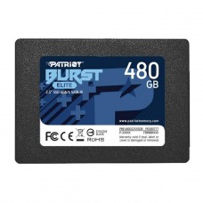 SSD Patriot Burst Elite, 480GB, Sata III, Leitura 450MB/s e Gravação 320MB/s, PBE480GS25SSDR