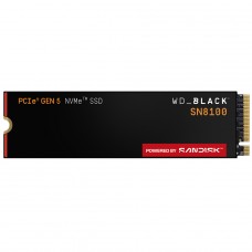 SSD WD_Black SN8100 NVMe M.2 2280, 4TB, PCIe Gen 5.0x4, Leitura 14.900MBs E Gravação 14.000MBs, WDS400T1X0M
