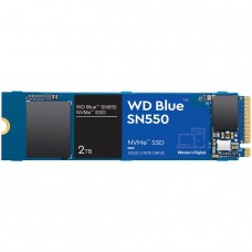 SSD WD Blue SN550 NVMe M.2, 2TB, PCI-Express 3.0 3D NAND, Leitura 2600MBs e Gravação 1800MBs, WDS200T2B0C
