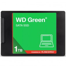 SSD WD Green 1TB, Sata III 2.5, Leitura 545MBs e Gravação 515MBs, WDS100T5G0A