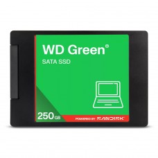 SSD WD Green 250GB, Sata III, Leitura 545MBs e Gravação 505MBs, WDS250G5G0A