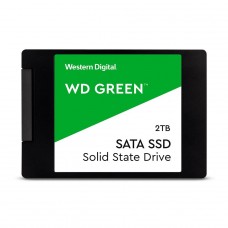 SSD WD Green 2TB, Sata III, Leitura 545MBs e Gravação 460MBs, WDS200T2G0A