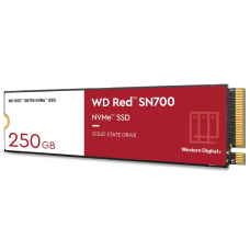 SSD WD Red SN700 NVMe M.2, 250GB, PCIe Gen3 x4, NVMe, Leitura 3100MBs e Gravação 1600MBs, WDS250G1R0C