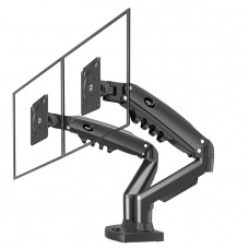 Suporte de Mesa ELG, Ergonômico, Articulado, Com Pistão, Para 2 Monitores de 17" a 35", F160N
