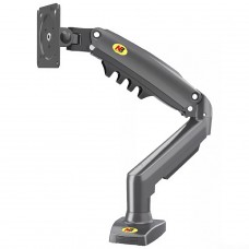 Suporte de Mesa North Bayou F80, Articulado, Com Pistão, Para Monitores 17 Até 30 Pol, Preto