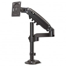 Suporte de Mesa Pix, Articulado, Com Pistão, Para Monitores de 17 Até 35 Pol, Preto, PXH-80