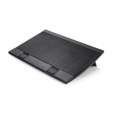 Suporte para Notebook DeepCool WIND PAL FS, Ajustável, Black, Com 2 Fans, DP-N222-WPALFS