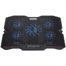 Suporte para Notebook Keytime CoolStand 5, Ajustável, Preto, Com 5 Fans, KYT00021