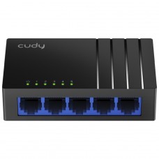 Switch Cudy GS105D 4.0, 5 Portas 10/100/1000Mbps, Preto