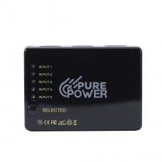 Switcher HDMI, 5 Em 1, 4K, Pure Power, PP-SWT-002 