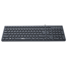 Teclado Dr. Office KDR-0204-B, USB, Membrana, Preto