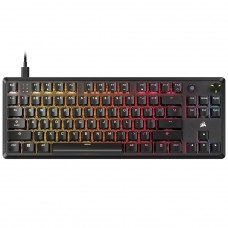 Teclado Gamer Mecânico Corsair K70 Core TKL, RGB, Switch MLX Red V2, ANSI, Preto, CH-911911E-NA