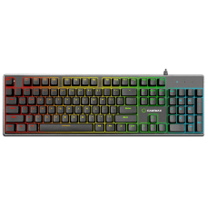 Teclado Gamer Mecânico Gamemax KG901, Switch Blue, US, Rainbow