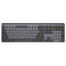 Teclado Gamer Mecânico Logitech MX Mechanical, Sem Fio, Iluminação Inteligente, Switch Tactile Quiet, Preto, 920-010760