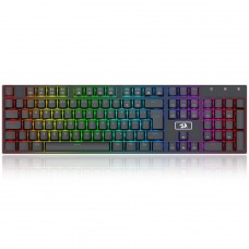 Teclado Gamer Mecânico Redragon Devarajas, RGB, Switch Brown, ABNT2, Preto, K556RGB