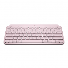 Teclado Logitech MX Keys Mini, USB, Membrana, Sem Fio, Bluetooth, Rosa, 920-010507
