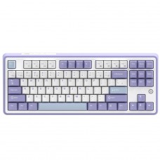 Teclado Magnético Gamer Ajazz AK870, USB, RGB, Switch Magnético, ANSI, Purple/White/Blue