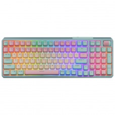 Teclado Mecânico Gamer Cooler Master MK770 Macaron, Wireless/Bluetooth, RGB, ANSI, Switch Kailh Box V2 White, MK-770-MCKW1-US