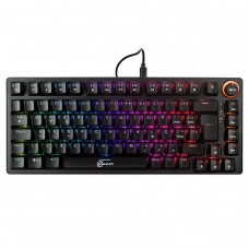 Teclado Mecânico Gamer Kalkan Blaze Pro, RGB, 75%, Switch Kalkan YH Brown, ABNT2, Preto, KLK00016