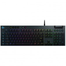 Teclado Mecânico Gamer Logitech G815 Lightsync, RGB, USB, Switch GX Brown Tactile, Low Profile, Preto, 920-008984
