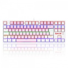 Teclado Mecânico Gamer Redragon Daksa Rainbow, Switch Blue Removíveis, ABNT2, Pink/White, K576PW-R PT-BLUE
