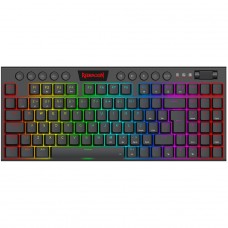 Teclado Mecânico Gamer Redragon Yi, Low-Profile, RGB, Switch Brown, 96%, ABNT2, Black, K625P-KB (PT-BROWN) - Open Box