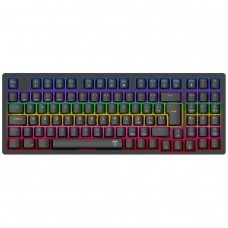 Teclado Mecânico Gamer T-Dagger Holysword, Rainbow, Wireless/Bluetooth, Switch Brown, ABNT2, Preto, T-TGK331-BR - Open Box