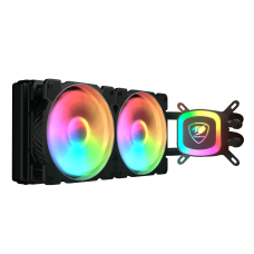 Water Cooler Cougar Poseidon LT 240, ARGB, 240mm, Intel-AMD, Black, CGR-PSDLTRGB 240