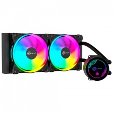 Water Cooler Kalkan Iota V2 240, Rainbow, 240mm, Intel-AMD, Preto, KLK00068
