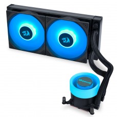 Water Cooler Lian Li x Redragon Galahad II lite 240, 240mm, ARGB, Intel-AMD, Black, Compatível Com LGA 1851, GA2L24RB-RD BLACK