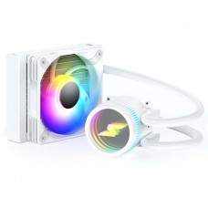 Water Cooler SuperFrame ISENGARD, ARGB, 120mm, Intel-AMD, Controladora, White, SF-W120W