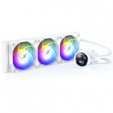 Water Cooler SuperFrame ISENGARD SMART, ARGB, 360mm, Intel-AMD, Controladora, White, SF-W360W-S