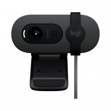 Webcam Logitech Brio 100, Full HD 1080p, 30 FPS, USB, Grafite, 960-001586