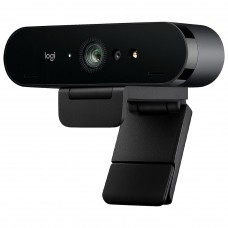 Webcam Logitech Brio 4K, Ultra HD, HDR, 90 FPS, Microfone, 960-001105