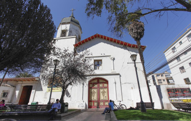 La Iglesia de La Merced sirvió de refugio a las tropas patriotas en la Batalla de Rancagua.