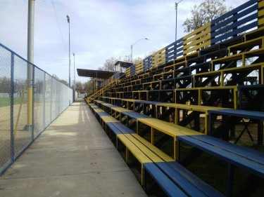El nuevo estadio de Rengo está pensado para más de 5 mil espectadores.