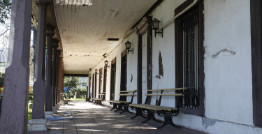 Corredor de la Casa de La Cultura.
