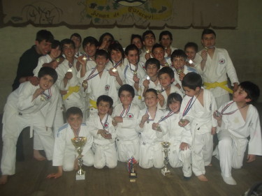 El club rancagüino logró el primer lugar por equipos en el torneo nacional de judo.