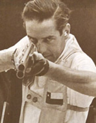 Jorge Jottar en la competencia de Tiro Skeet en Alemania. (Foto: ADO)