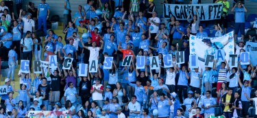 "Gracias Huachipato". Una profunda muestra de agradecimiento por parte de la hinchada de O'Higgins.
