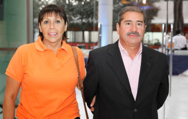 Carmen Araya y Francisco Fuentes. 